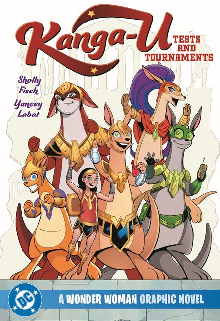 KANGA-U TESTS AND TOURNAMENTS A WONDER WOMAN GRAPHIC NOVEL TP (Backorder, Allow 4-5 Weeks)