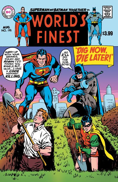 WORLDS FINEST COMICS #195 FACSIMILE EDITION CVR A CURT SWAN (Backorder, Allow 4-5 Weeks)