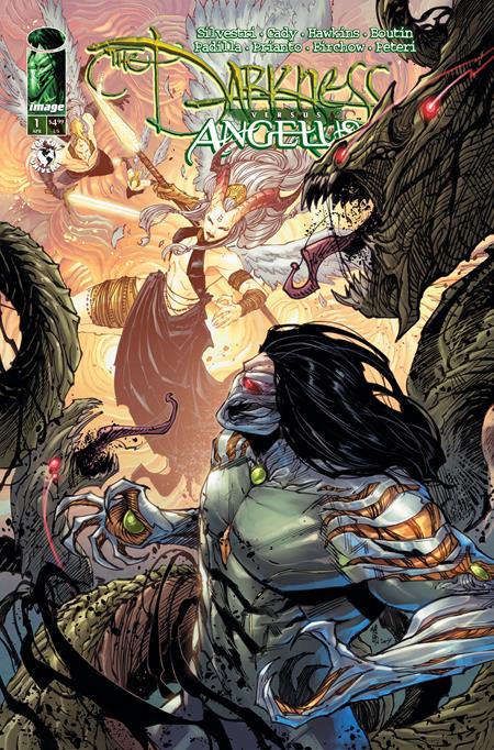 DARKNESS VS ANGELUS (ONE SHOT) CVR A GIUSEPPE CAFARO & ARIF PRIANTO (Backorder, Allow 4-5 Weeks)