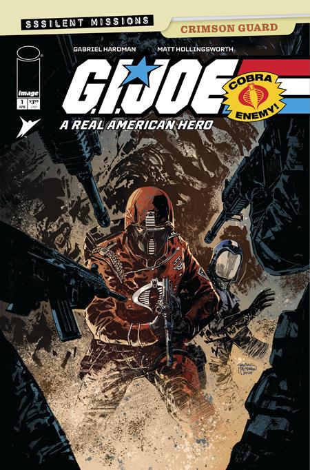 GI JOE A REAL AMERICAN HERO SSSILENT MISSIONS CRIMSON GUARD #1 (ONE SHOT) CVR A GABRIEL HARDMAN (08 Apr Release)