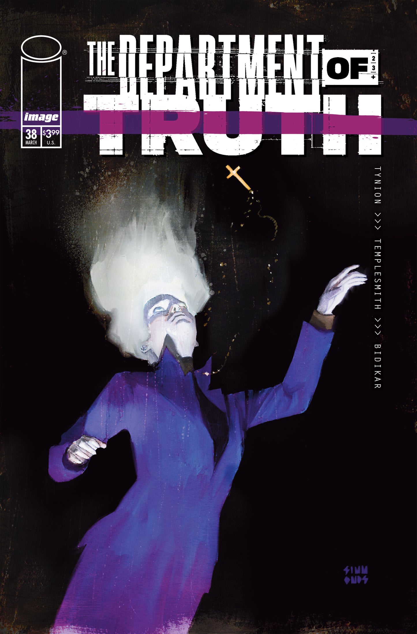 DEPARTMENT OF TRUTH #38 CVR A MARTIN SIMMONDS (MR) (15 Jul Release)