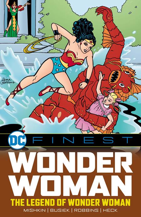 DC FINEST WONDER WOMAN THE LEGEND OF WONDER WOMAN TP (Backorder, Allow 4-5 Weeks)
