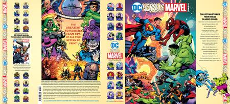 DC VERSUS MARVEL OMNIBUS HC GEORGE PEREZ CVR (Backorder, Allow 4-5 Weeks)