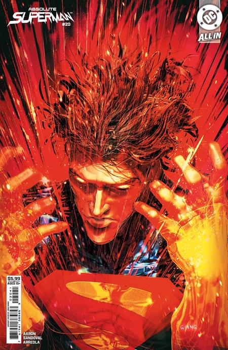 ABSOLUTE SUPERMAN #20 CVR D JOHN GIANG CARD STOCK VAR (03 Jun Release)