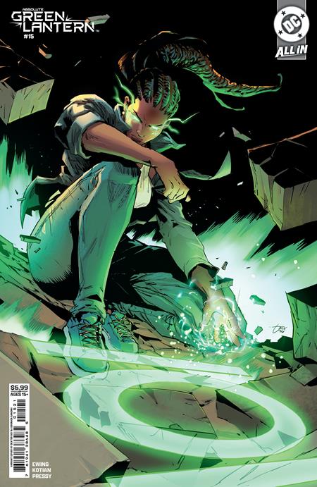 ABSOLUTE GREEN LANTERN #15 CVR B DEXTER SOY CARD STOCK VAR (03 Jun Release)