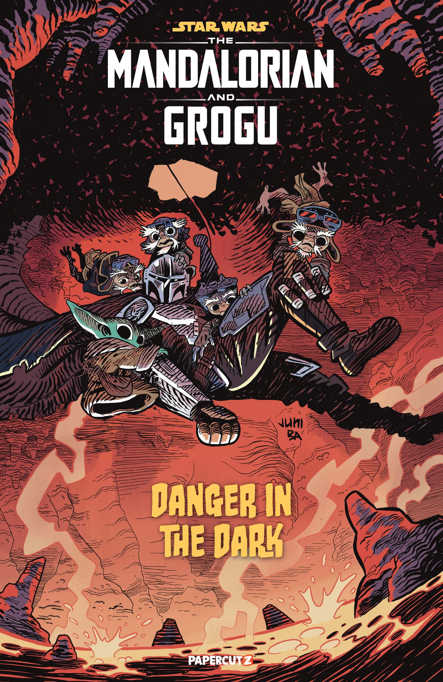 STAR WARS THE MANDALORIAN AND GROGU DANGER IN THE DARK (ONE-SHOT) CVR C JUNI BA VAR (22 Jul Release)