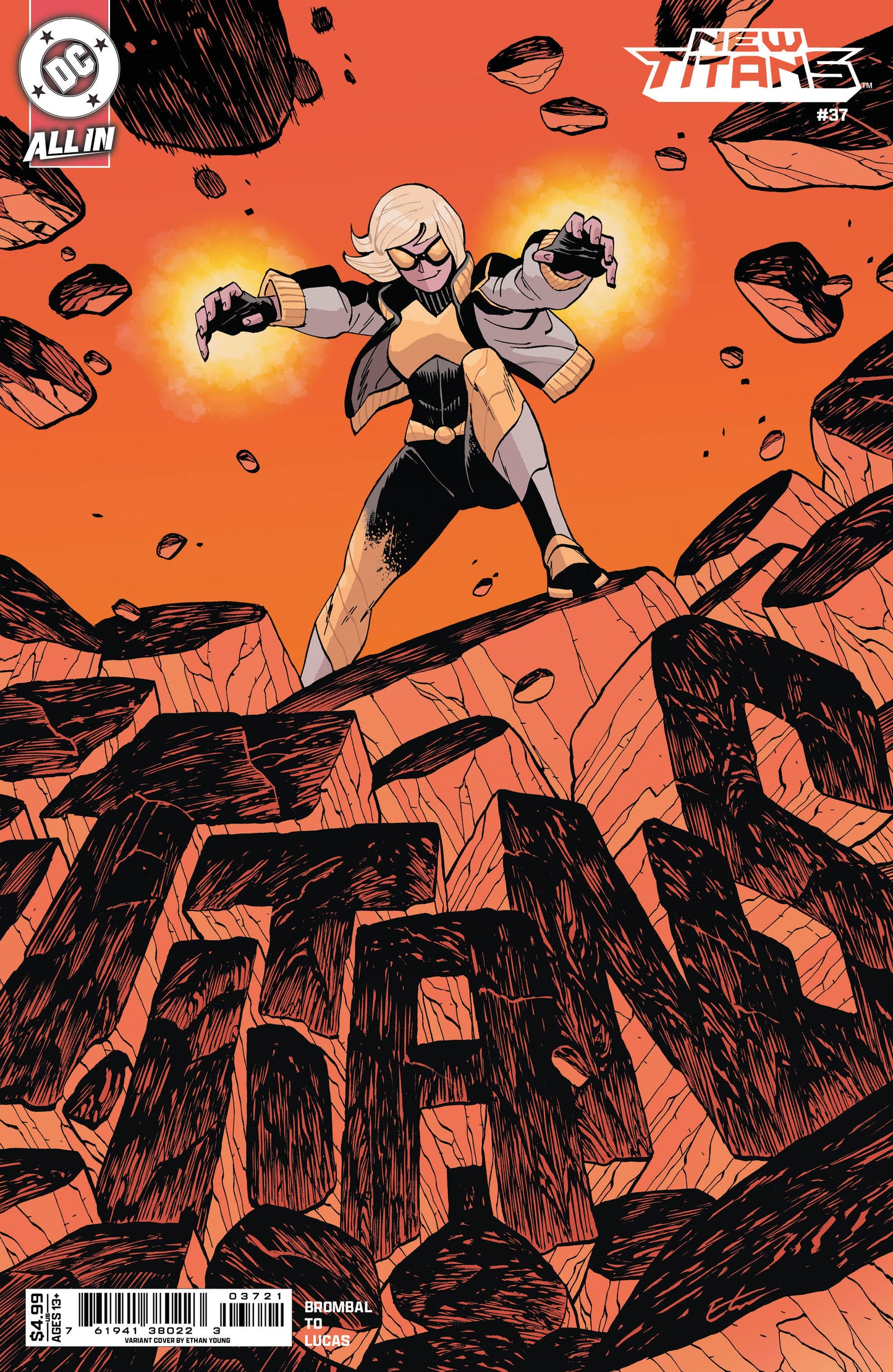 NEW TITANS #37 CVR B ETHAN YOUNG CARD STOCK VAR (15 Jul Release)
