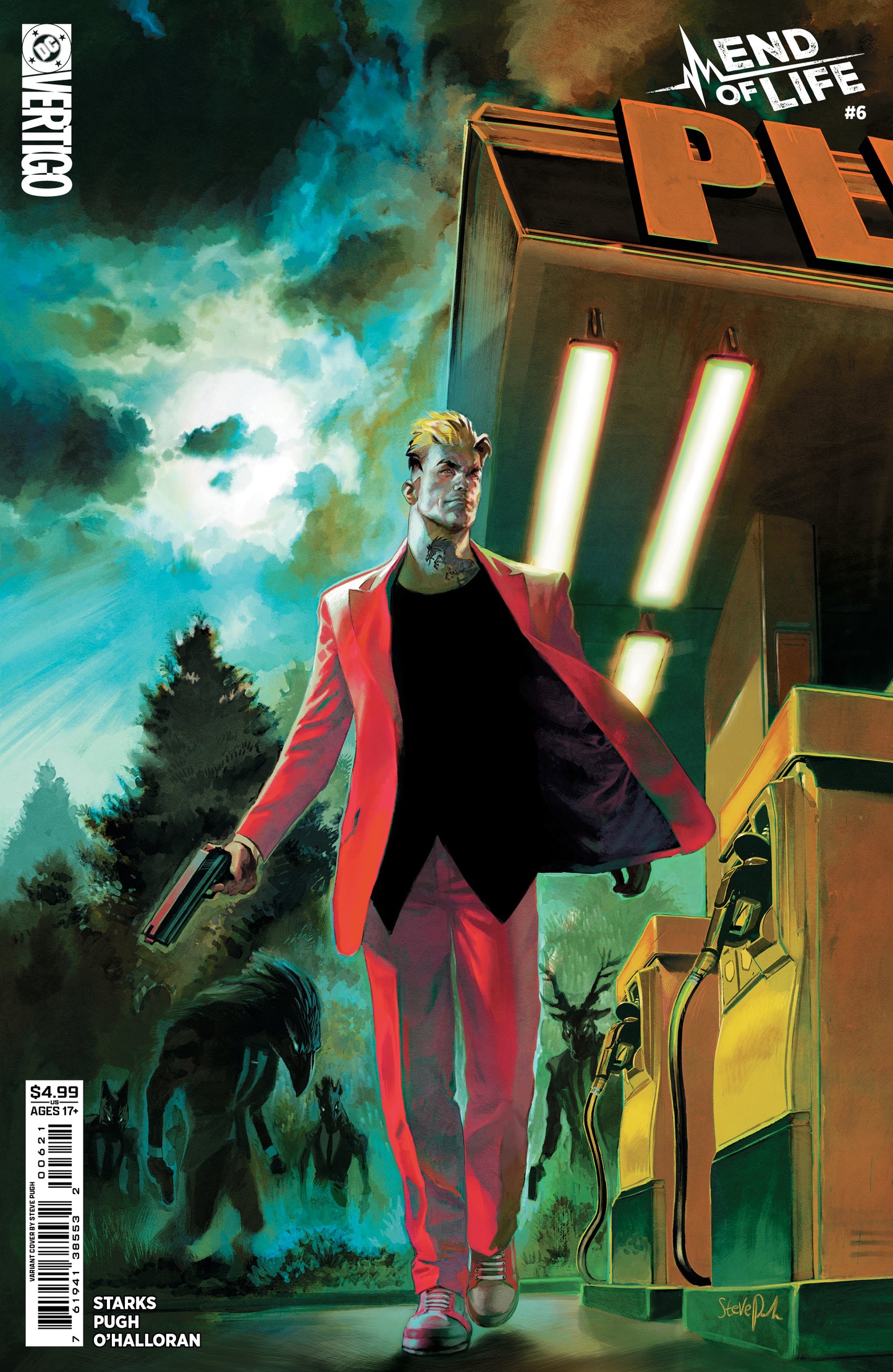 END OF LIFE #6 CVR B STEVE PUGH CARD STOCK VAR (MR) (15 Jul Release)