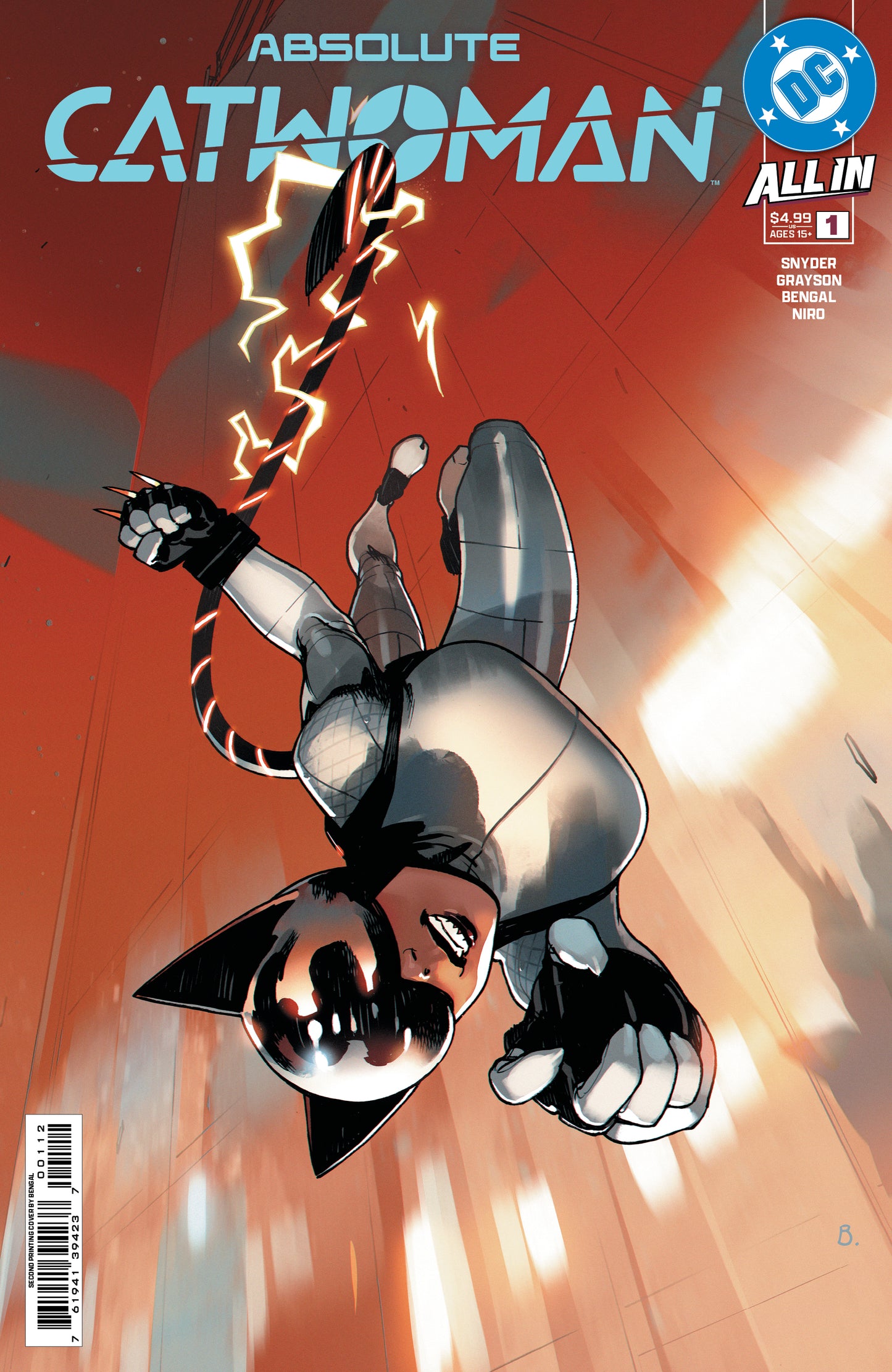 ABSOLUTE CATWOMAN #1 (OF 6) Second Printing Cvr A Bengal (15 Jul Release)