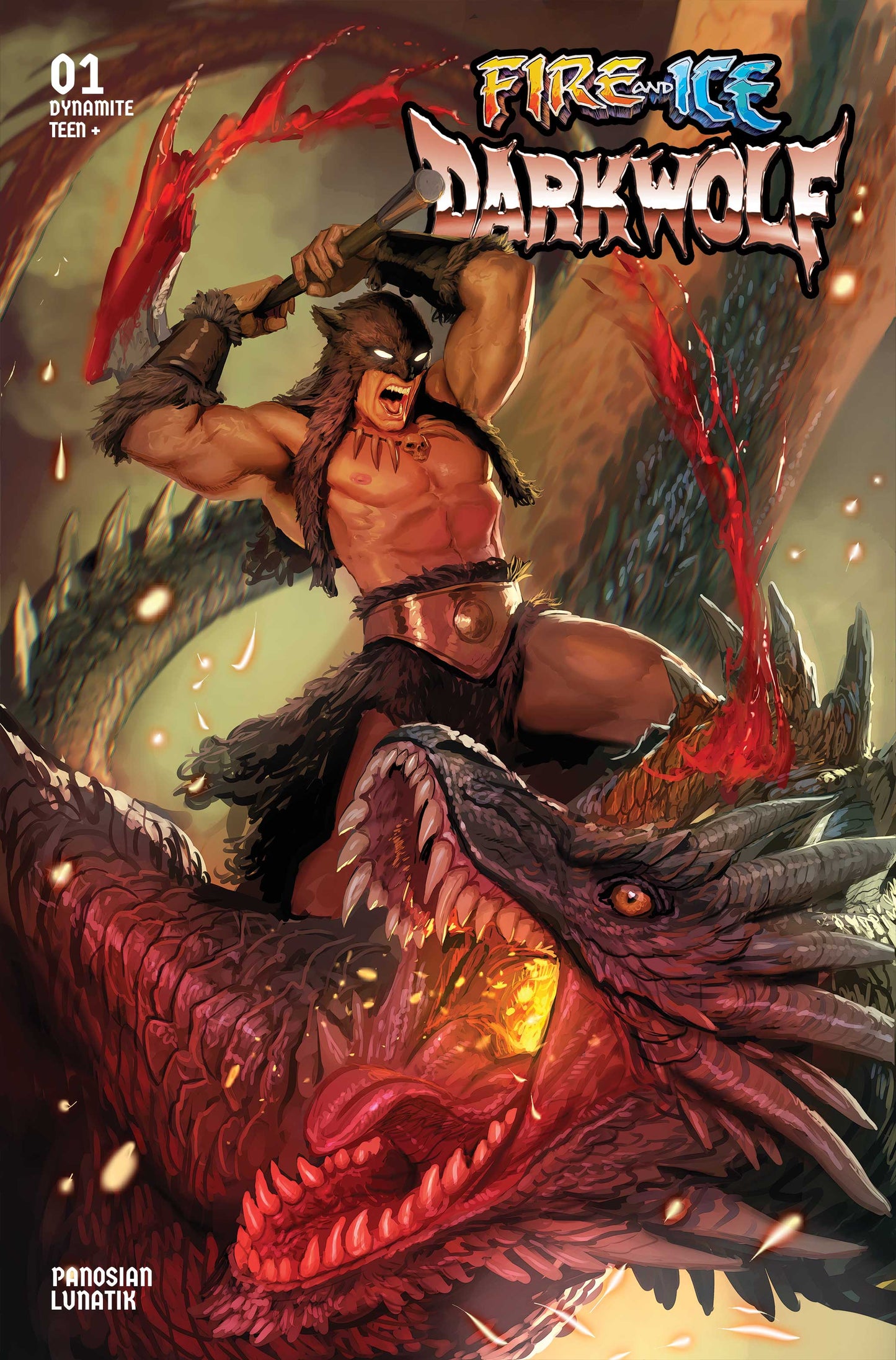 FIRE AND ICE DARKWOLF #1 CVR B STJEPAN SEJIC VAR (08 Jul Release)
