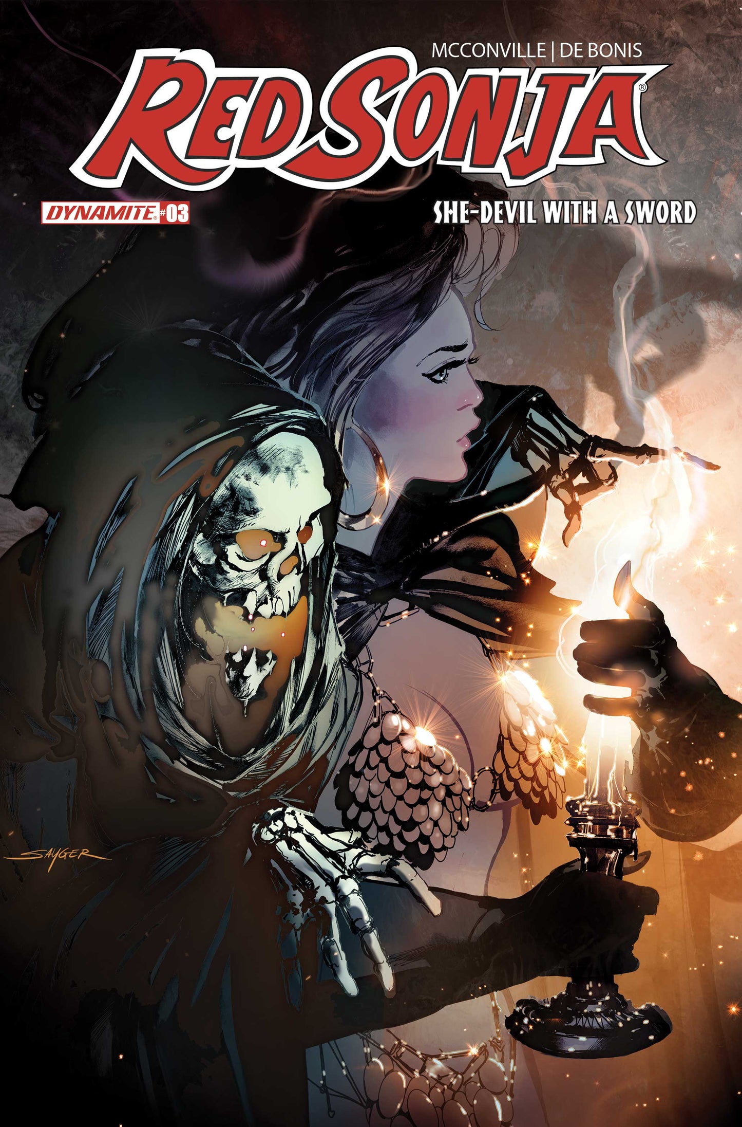 RED SONJA SHE DEVIL WITH A SWORD #3 CVR A STUART SAYGER (01 Jul Release)