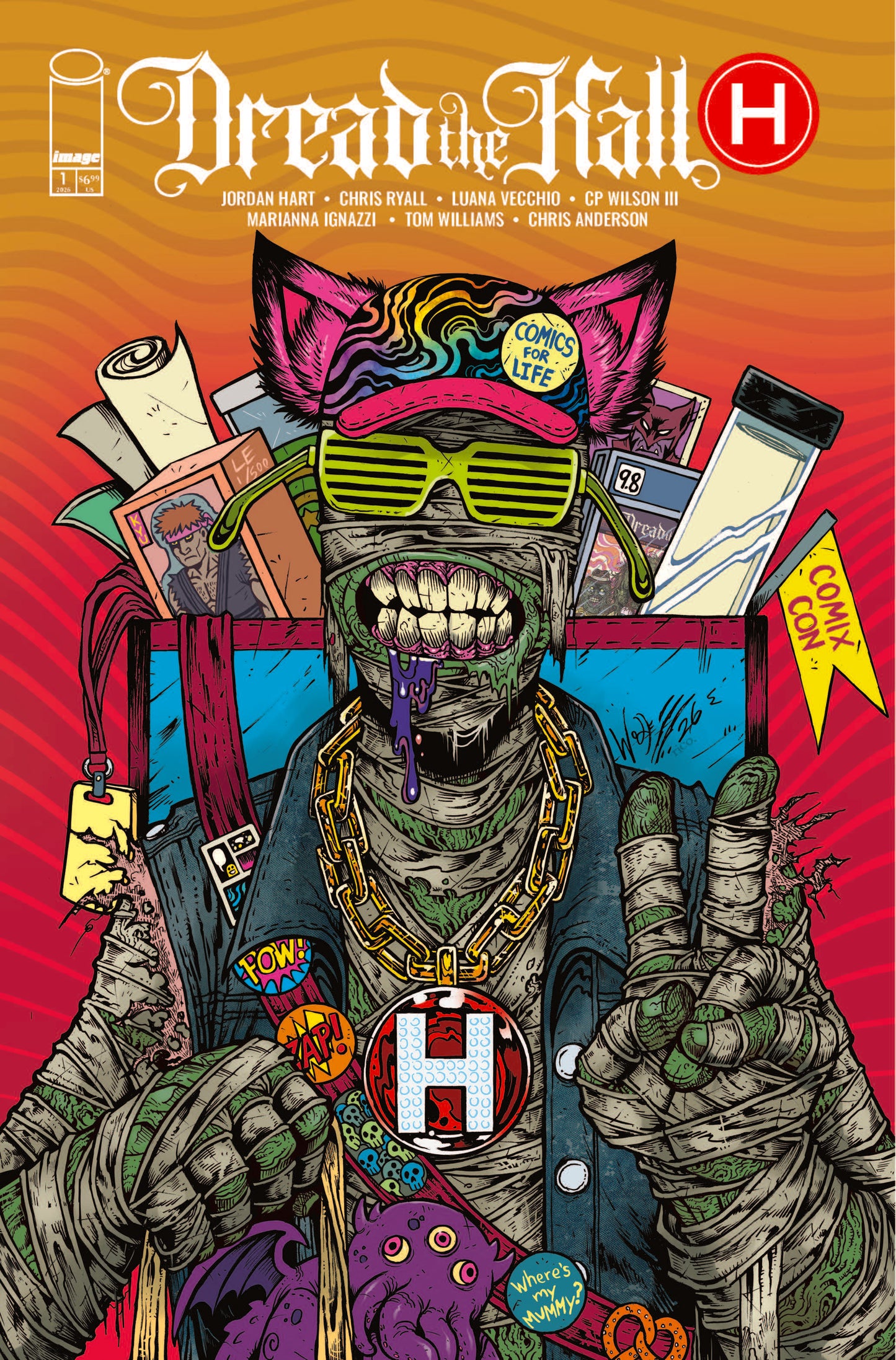 DREAD THE HALL H 2026 (ONE SHOT) CVR A MARIA WOLF (22 Jul Release)