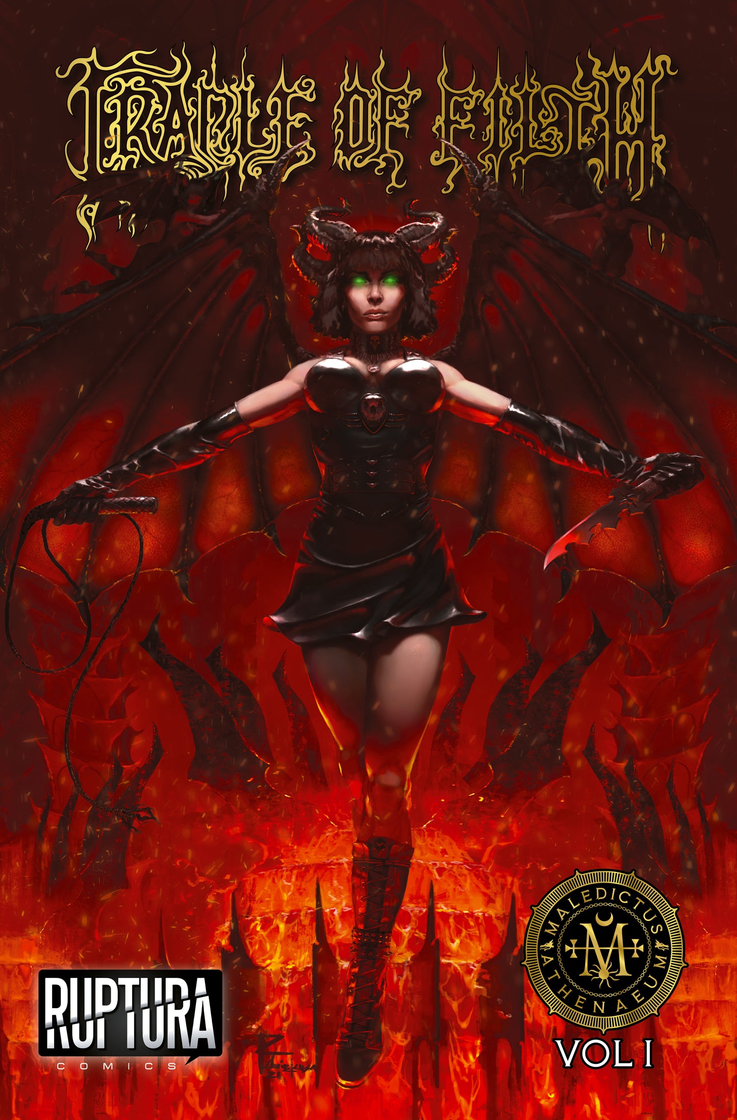 CRADLE OF FILTH TP VOL 01 MALEDICTUS ATHENAEUM (MR) (29 Jul Release)