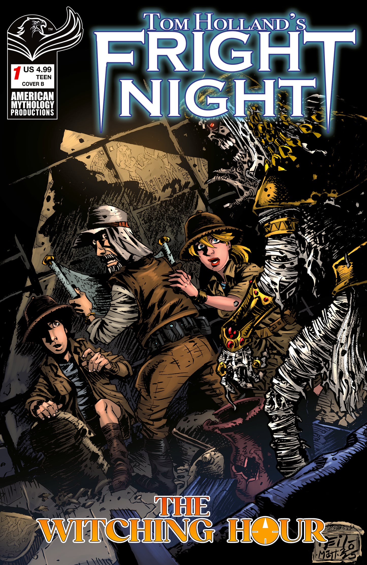 FRIGHT NIGHT WITCHING HOUR #1 (OF 2) CVR B NEIL VOKES VAR (29 Jul Release)