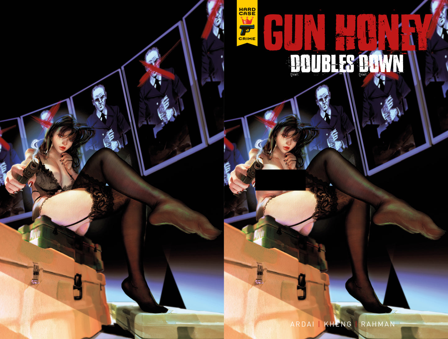GUN HONEY DOUBLES DOWN #2 (OF 4) CVR H SEAGE WRAPAROUND NUDE/CLOTHED BAGGED VAR (MR) (22 Jul Release)