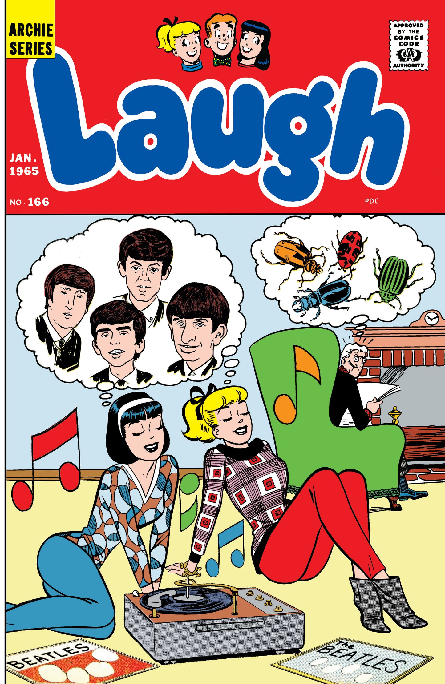 LAUGH #166 FACSIMILE EDITION CVR A HARRY LUCEY MARIO ACQUAVIVA (12 Aug Release)