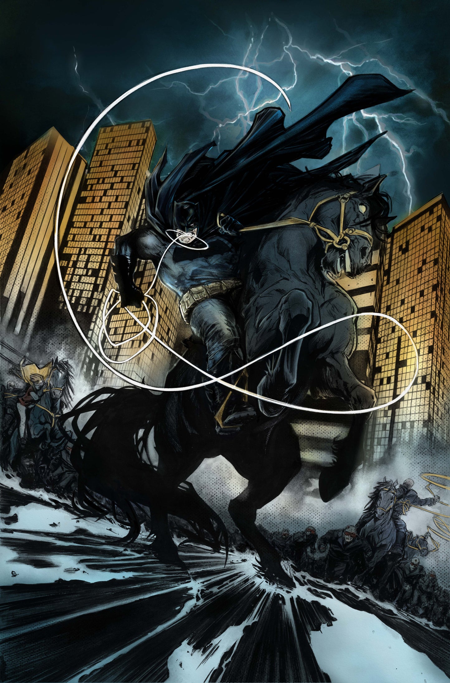 CATWOMAN #90 CVR E JOELLE JONES DARK KNIGHT RETURNS 40TH ANNIVERSARY CARD STOCK VAR (19 Aug Release)