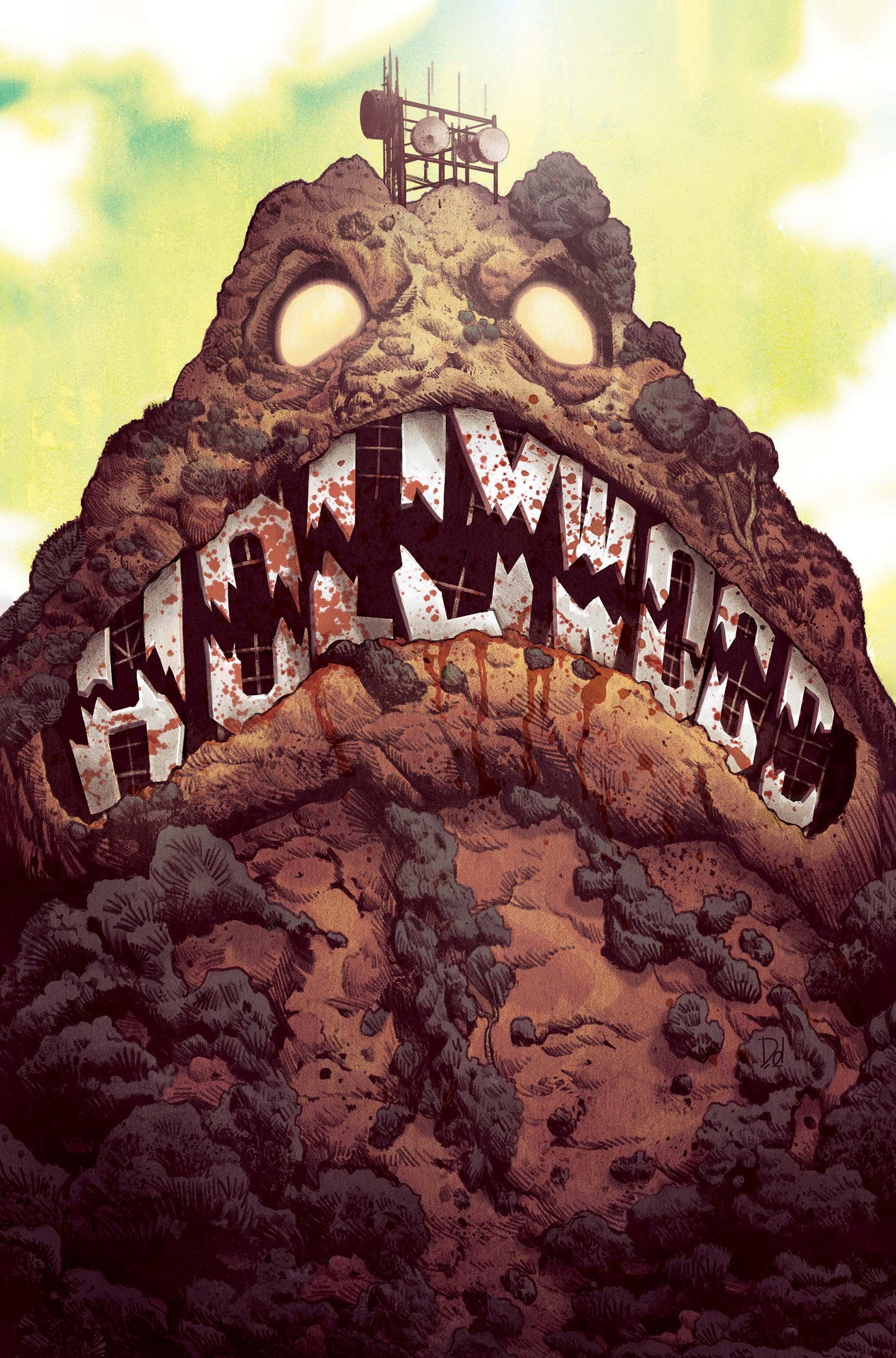 CLAYFACE CELEBRITY DIRT #2 (OF 6) CVR B MIKE DEL MUNDO CARD STOCK VAR (12 Aug Release)
