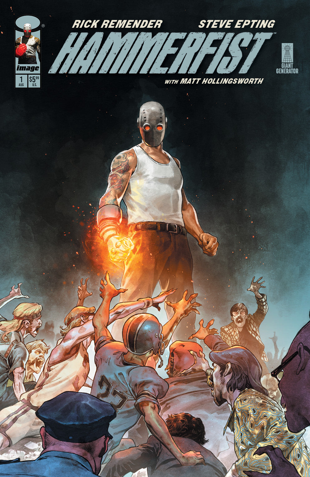 HAMMERFIST #1 CVR B JEROME OPENA VAR (MR) (26 Aug Release)