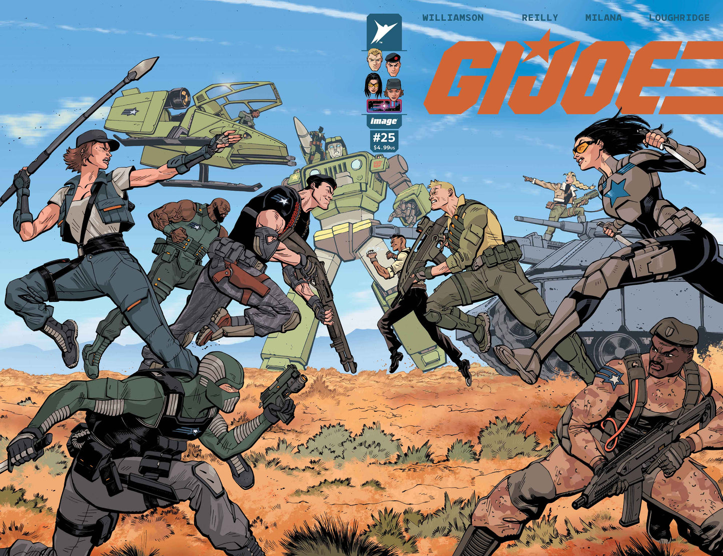 GI JOE #25 CVR A TOM REILLY WRAPAROUND (19 Aug Release)