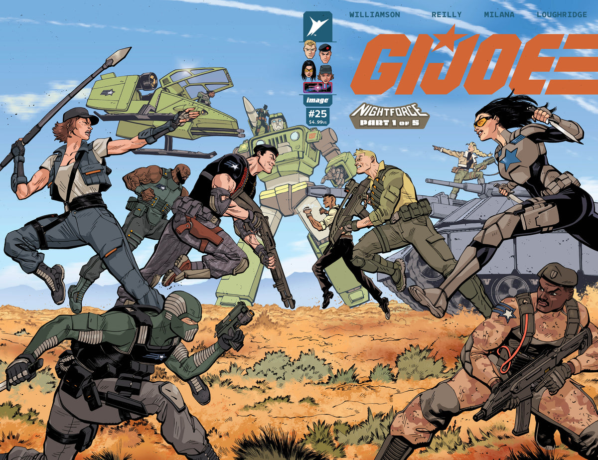 GI JOE #25 CVR A TOM REILLY WRAPAROUND | IMAGE COMICS | Comicbookeroo