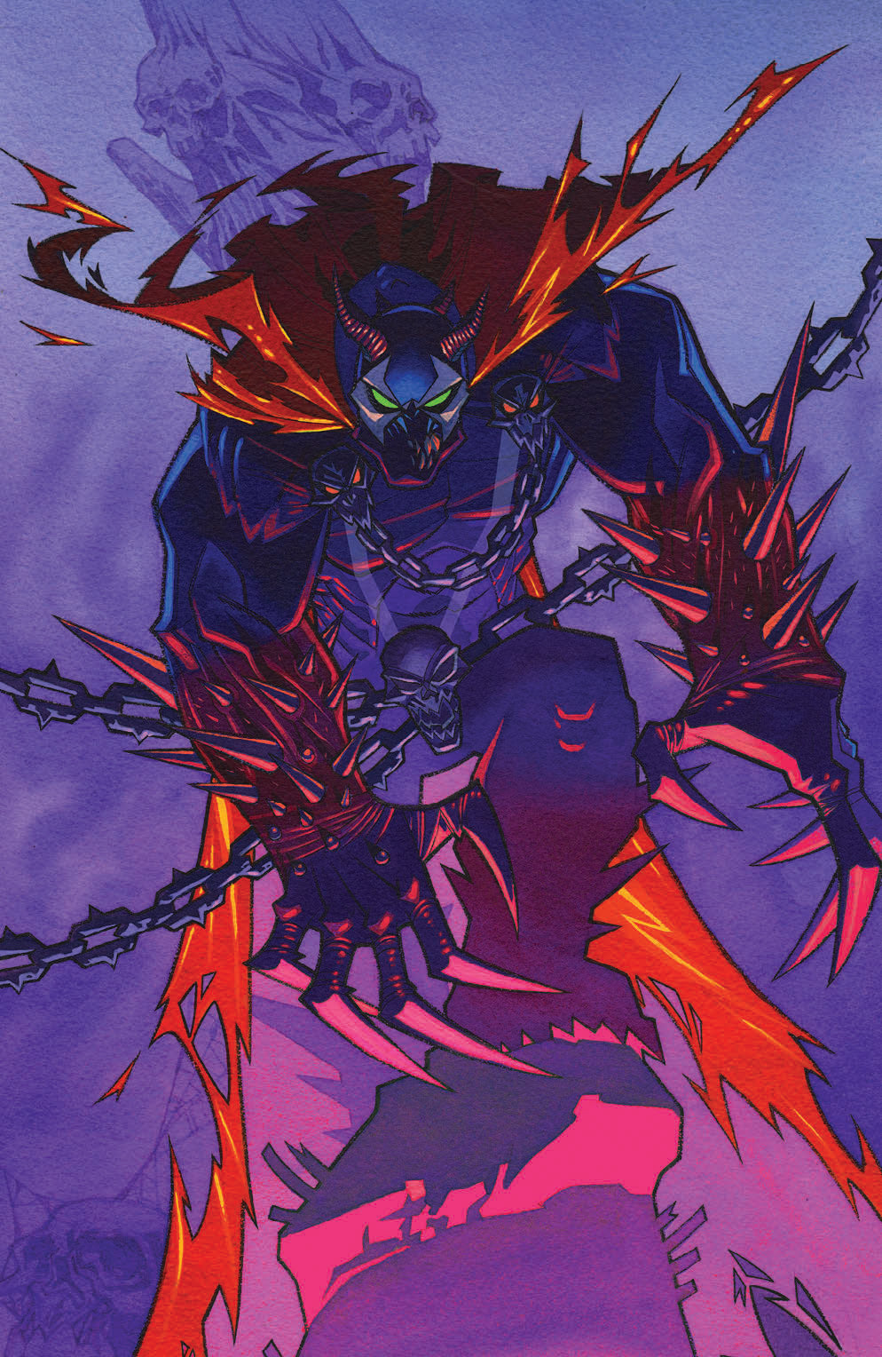 KING SPAWN #58 CVR B SHAWN CRYSTAL VIRGIN VAR (26 Aug Release)