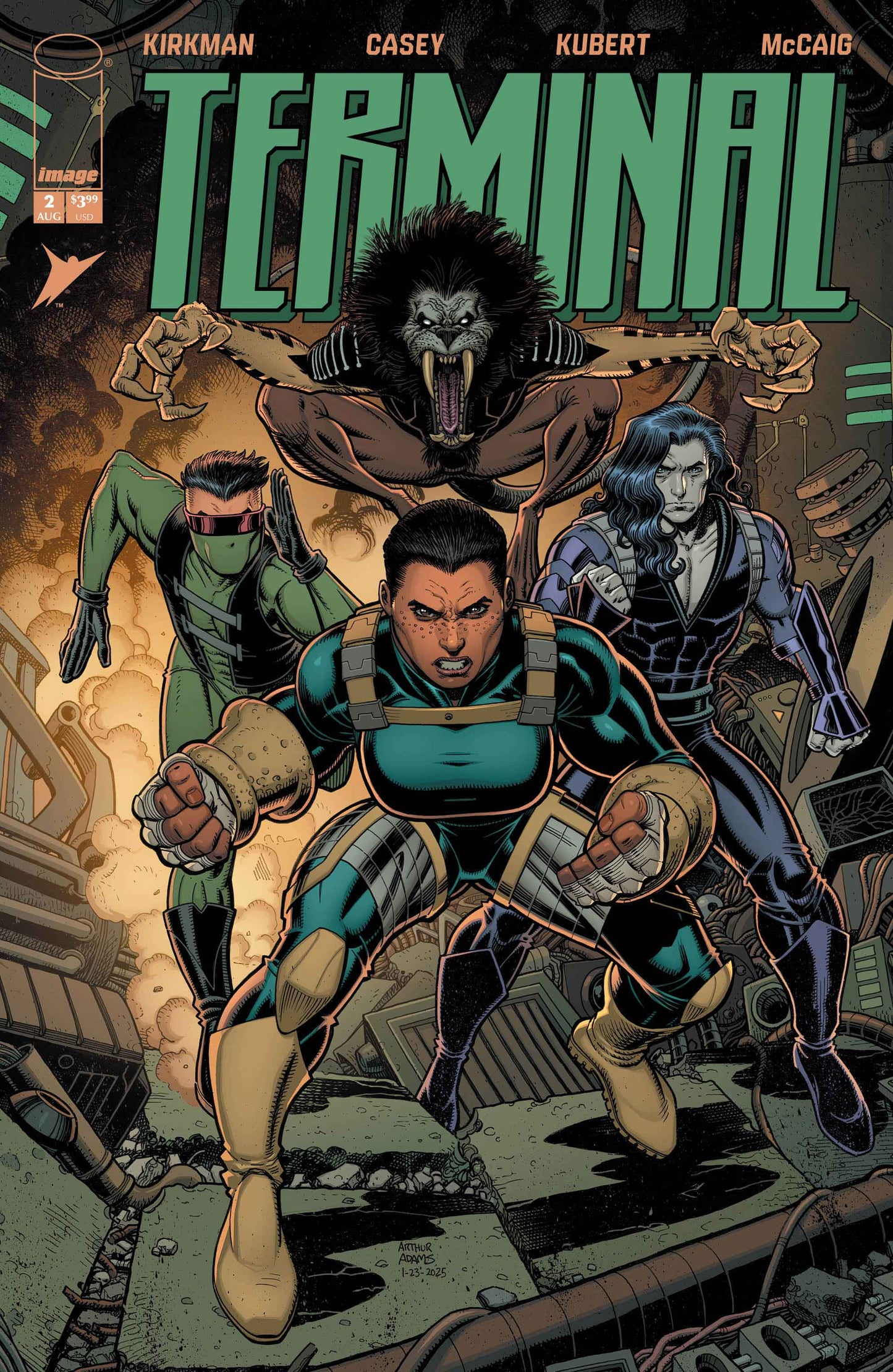 TERMINAL #2 CVR C ARTHUR ADAMS & DAVE MCCAIG VAR (MR) (26 Aug Release)