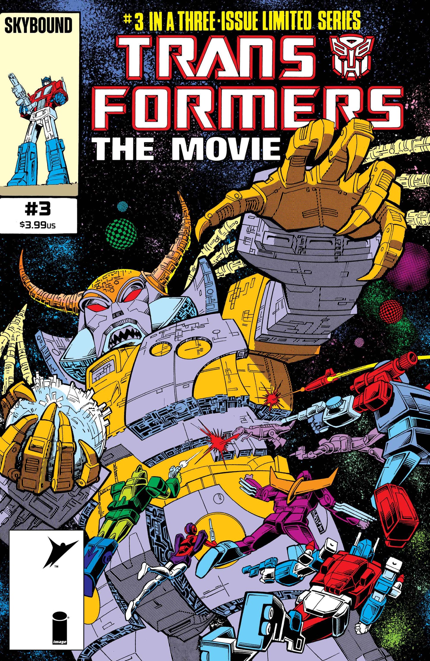 TRANSFORMERS THE MOVIE 40TH ANNIVERSARY EDITION #3 (OF 3) CVR B DON PERLIN & IAN AKIN VAR (05 Aug Release)