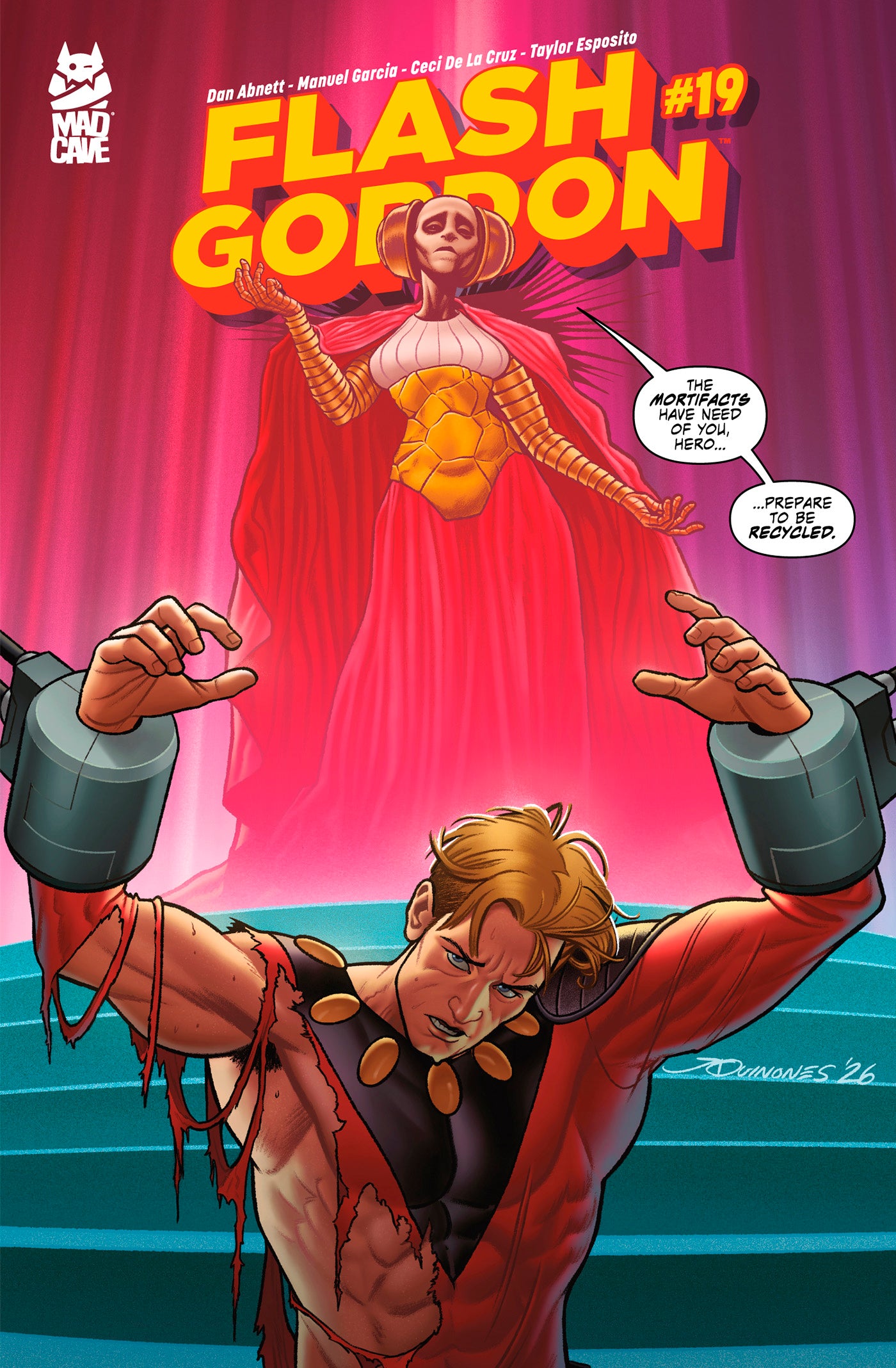 FLASH GORDON #19 CVR A JOE QUINONES (12 Aug Release)