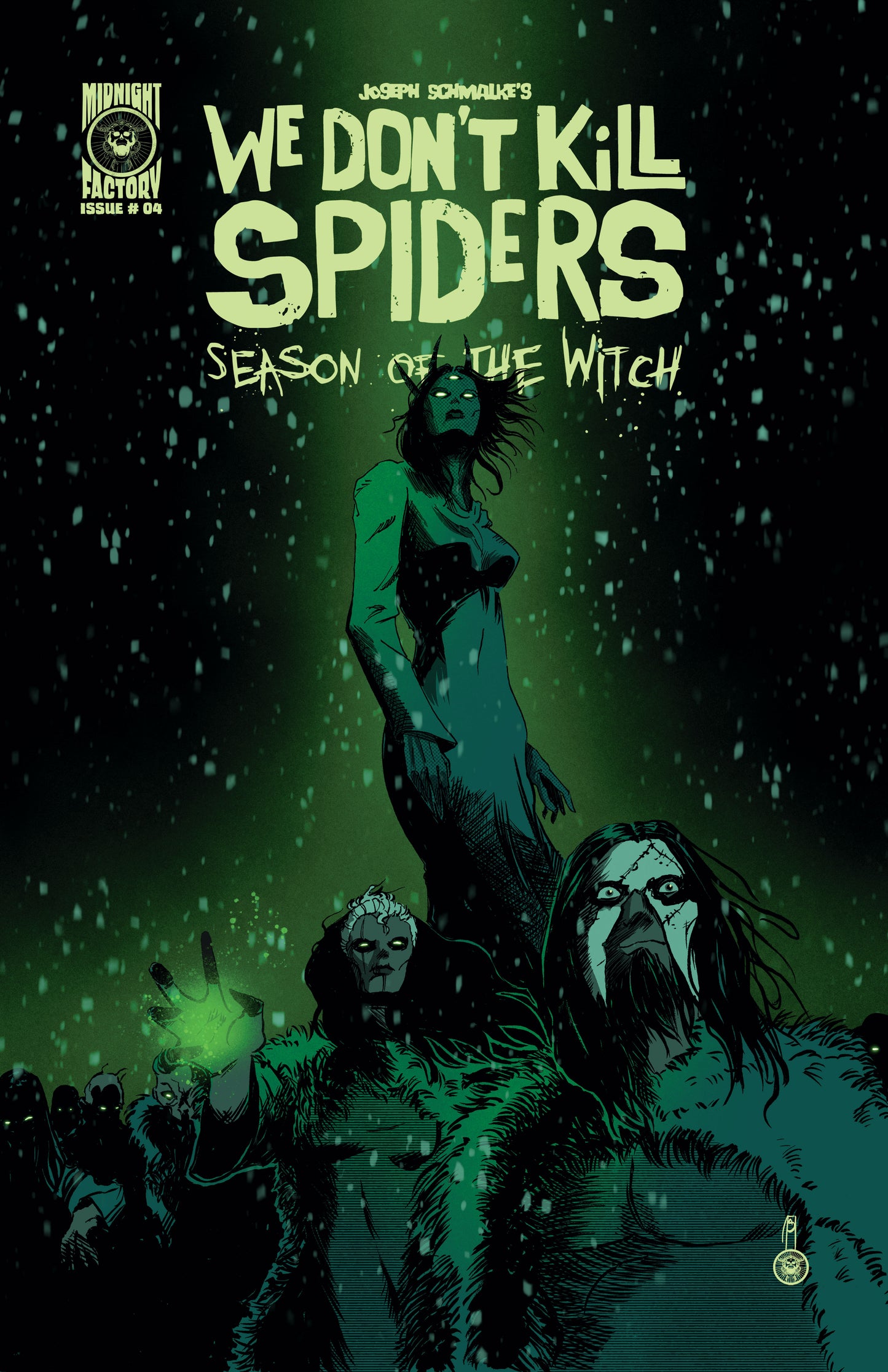WE DONT KILL SPIDERS SEASON OF THE WITCH #4 (OF 5) CVR A JOSEPH SCHMALKE (26 Aug Release)