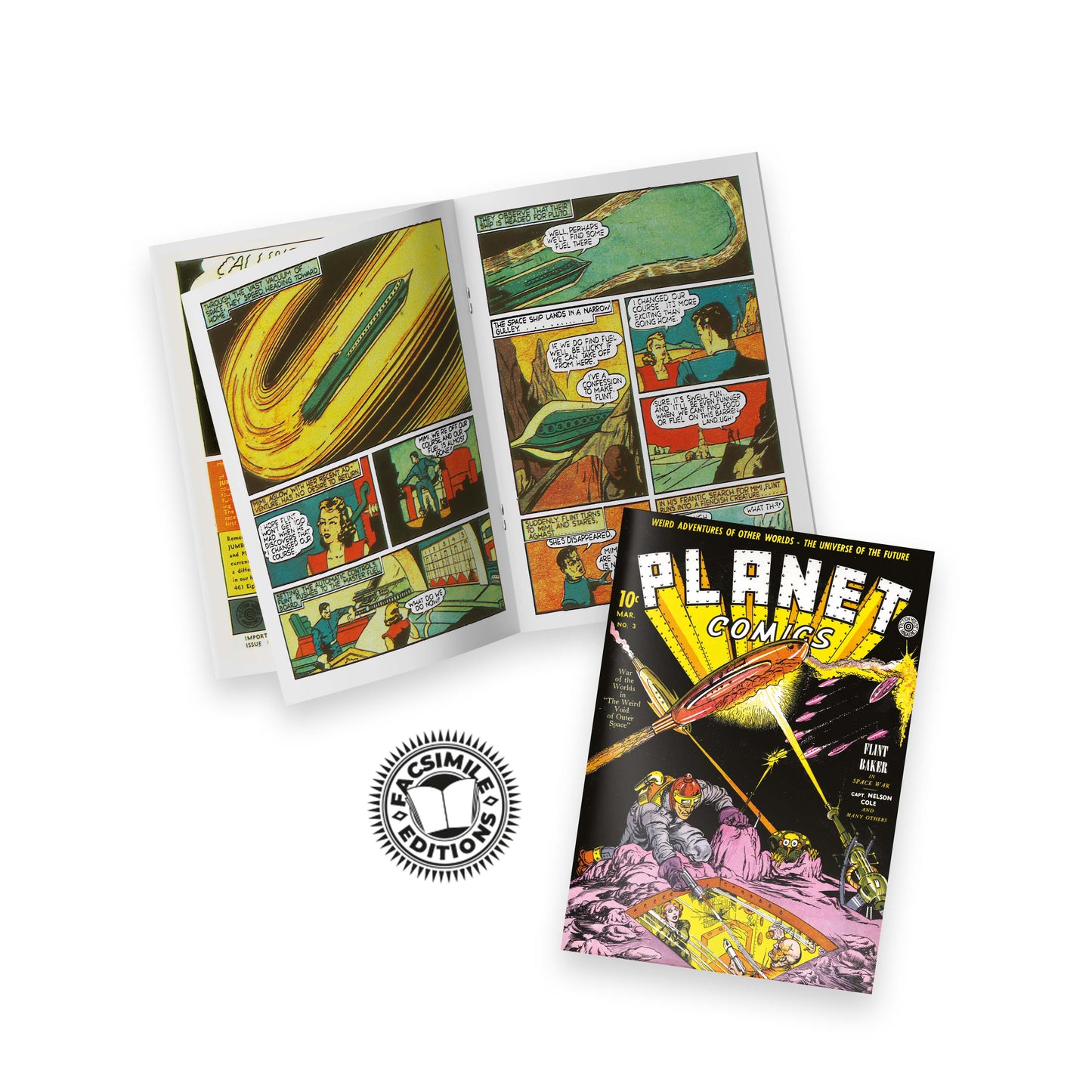 PS ARTBOOKS PLANET COMICS #3 FACSIMILE EDITION (26 Aug Release)