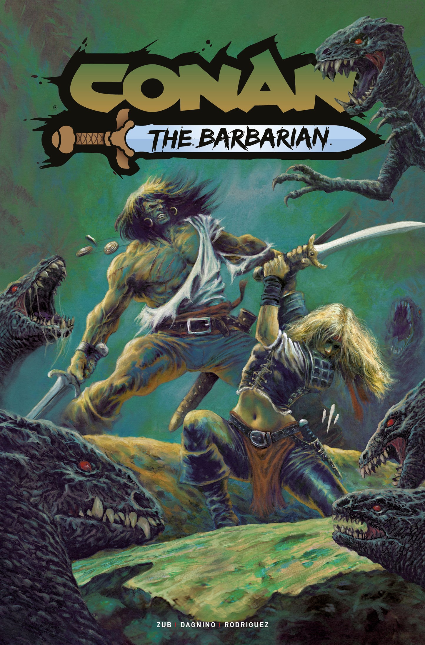 CONAN THE BARBARIAN #34 CVR F JUAN ALBERTO HERNANDEZ GLOW IN THE DARK VAR (MR) (26 Aug Release)