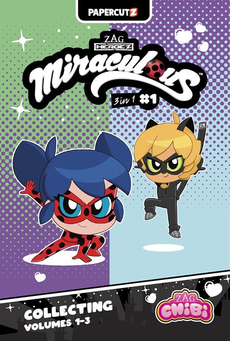 MIRACULOUS LADYBUG CHIBI 3 IN 1 TP VOL 01 (Backorder, Allow 4-5 Weeks)