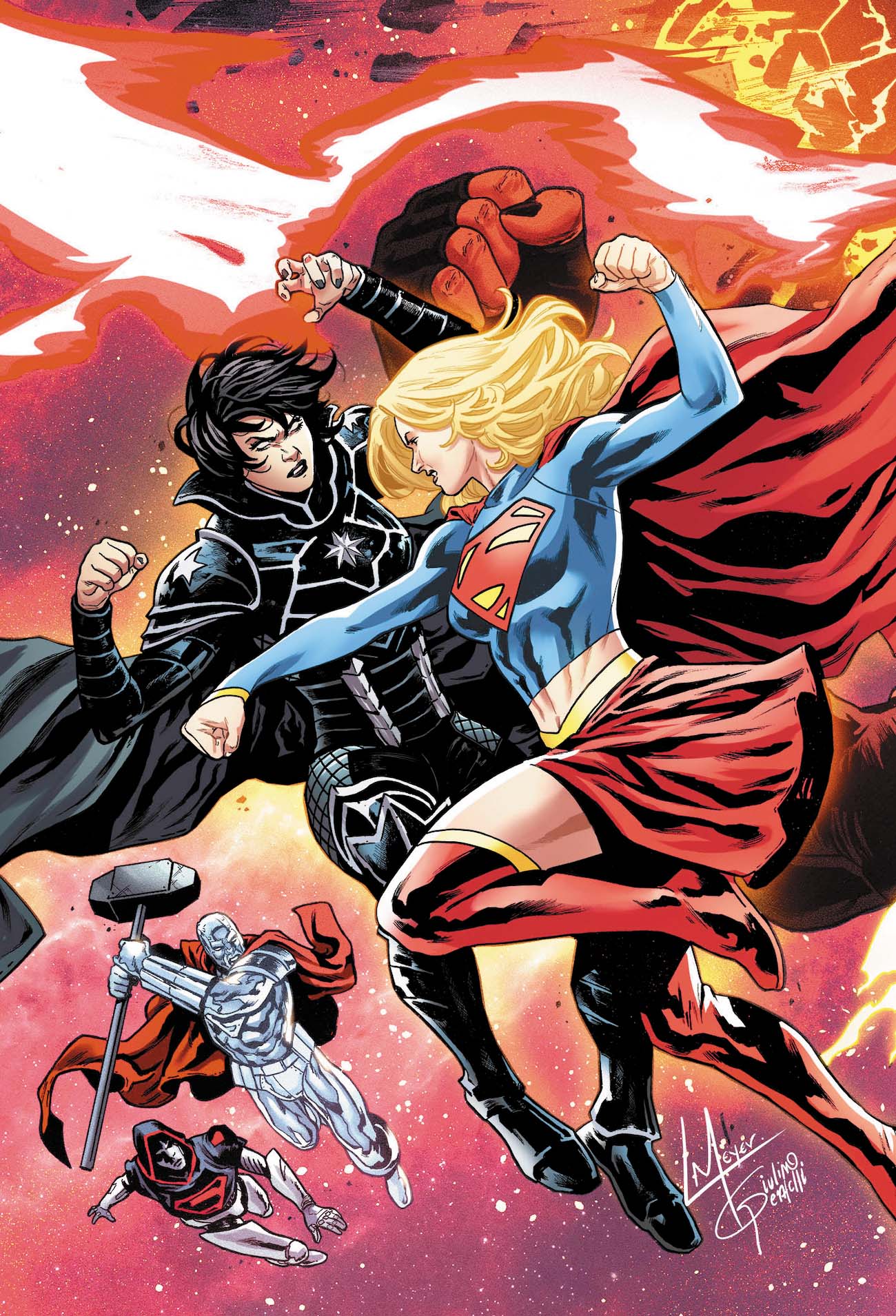 SUPERGIRL #17 CVR A LUCAS MEYER CONNECTING