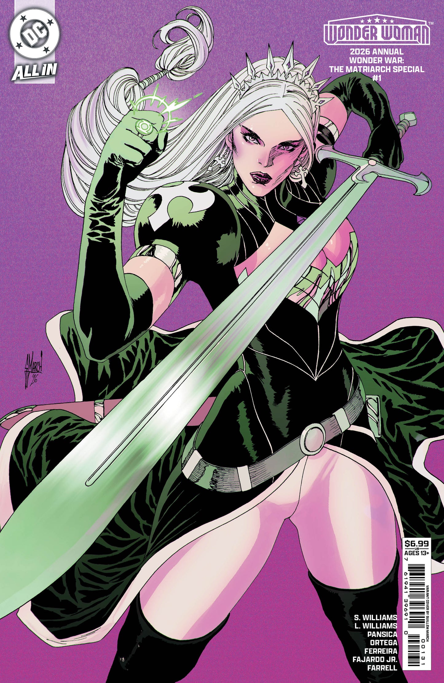 WONDER WOMAN 2026 ANNUAL WONDER WAR THE MATRIARCH SPECIAL #1