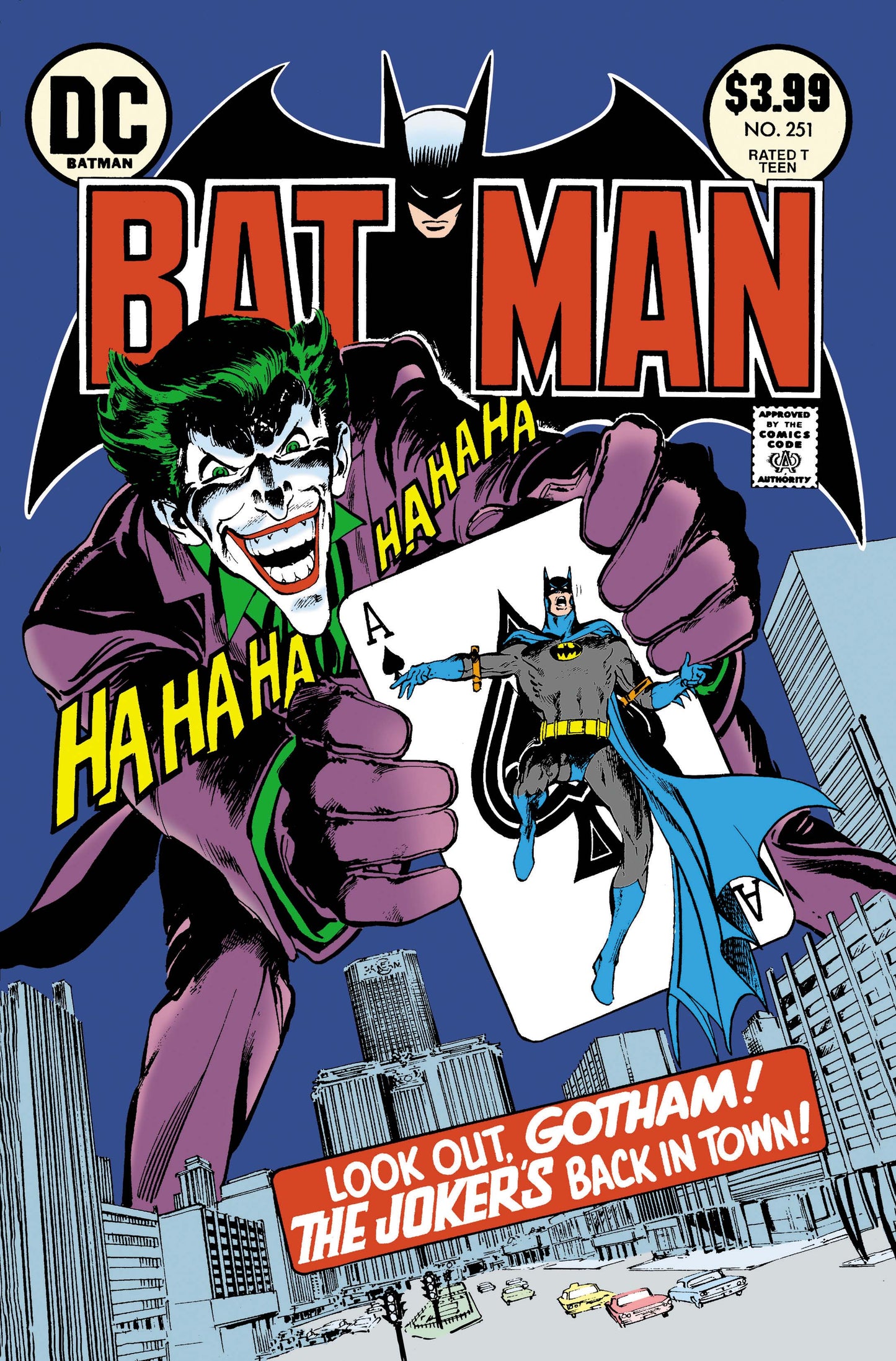 BATMAN #251 FACSIMILE EDITION CVR A NEAL ADAMS