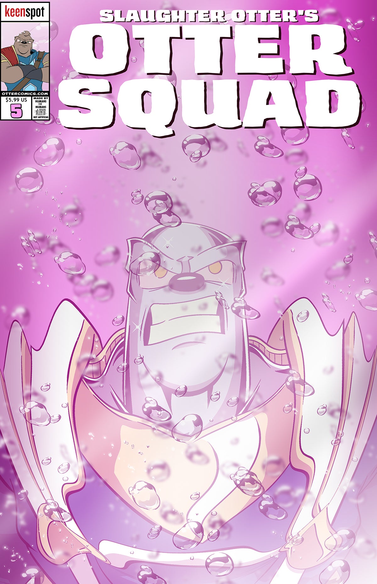 OTTER SQUAD #5 CVR A MATT RODGERS BAGGED WITH TRADING CARD