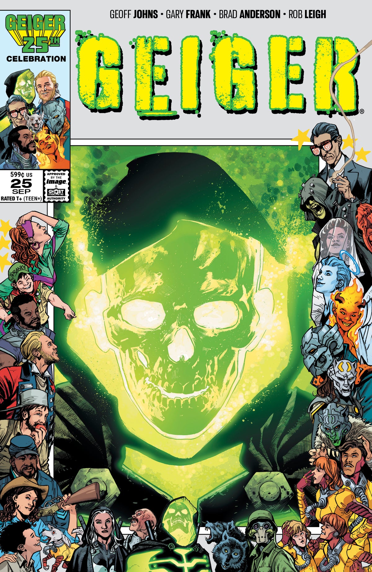 GEIGER #25 CVR B BRYAN HITCH & BRAD ANDERSON GEIGER #25 ANNIVERSARY VAR | IMAGE COMICS | Comicbookeroo