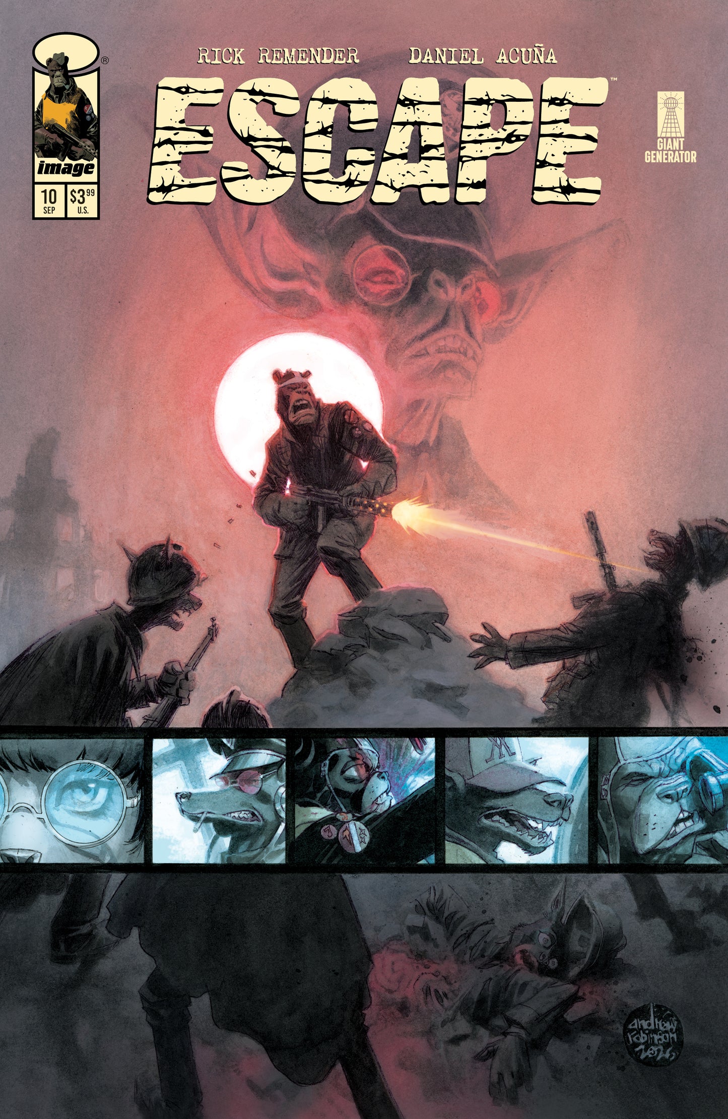ESCAPE #10 CVR B ANDREW ROBINSON VAR | IMAGE COMICS | Comicbookeroo