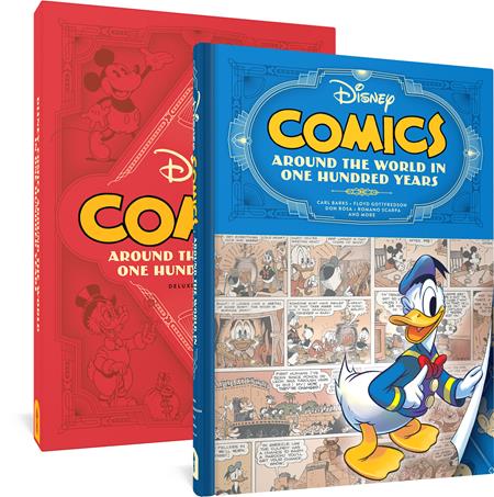 DISNEY COMICS HC AROUND THE WORLD IN ONE HUNDRED YEARS DELUXE EDITION (Backorder, Allow 4-5 Weeks)