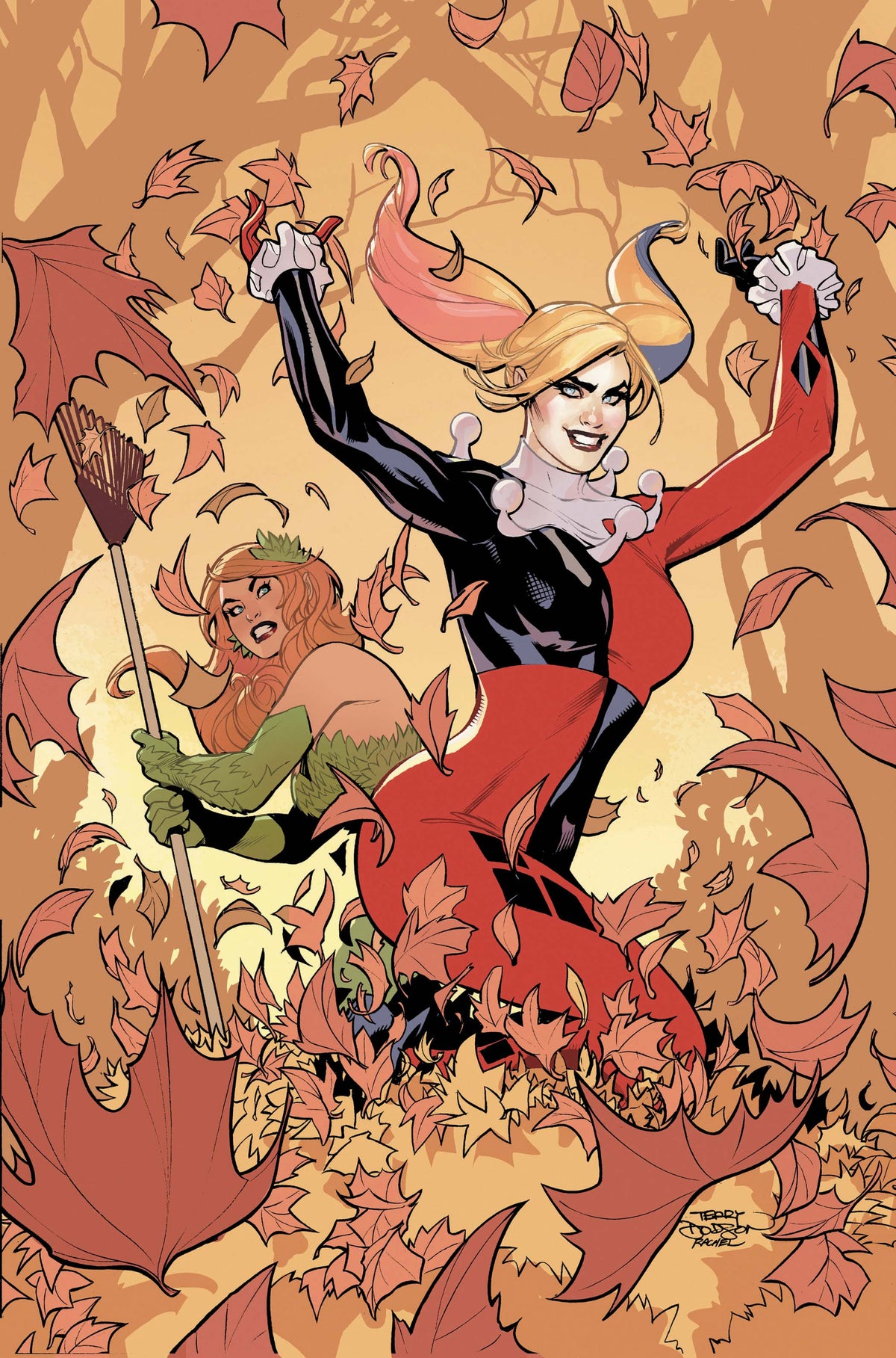 HARLEY QUINN #68 CVR C TERRY DODSON & RACHEL DODSON CARD STOCK VAR