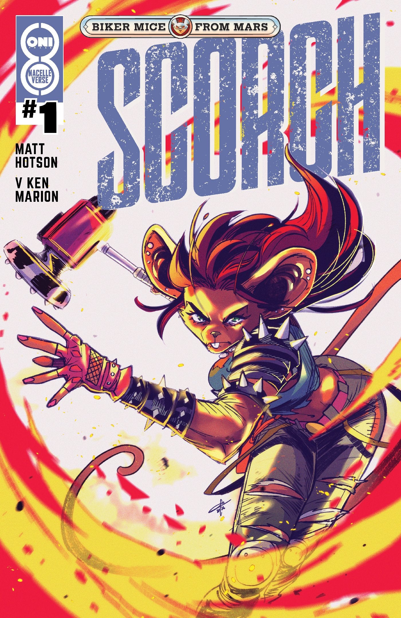 BIKER MICE FROM MARS SCORCH #1 CVR B ELEONORA CARLINI VAR (12 Aug Release)