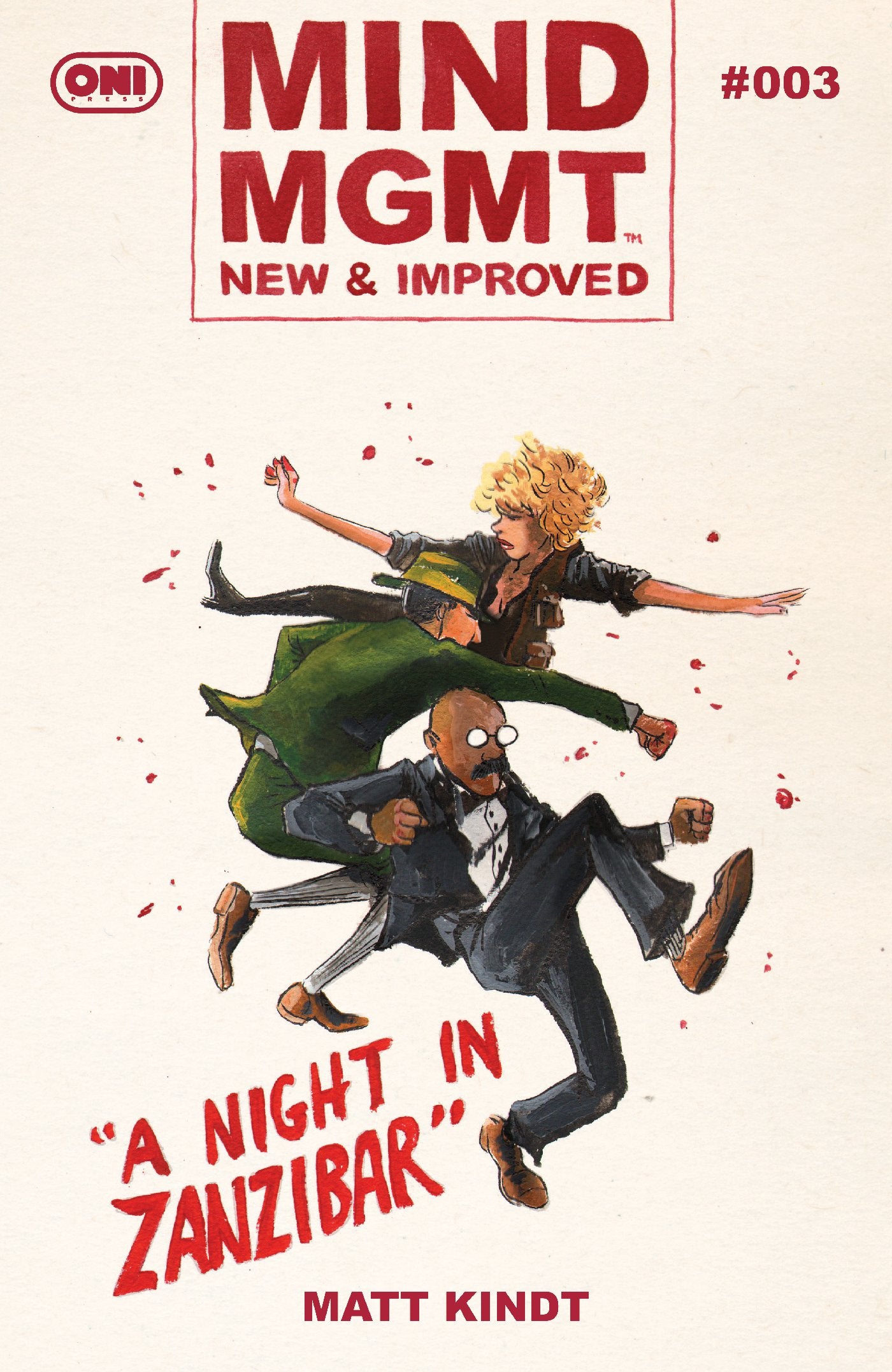 MIND MGMT NEW & IMPROVED #3 CVR A MATT KINDT (26 Aug Release)