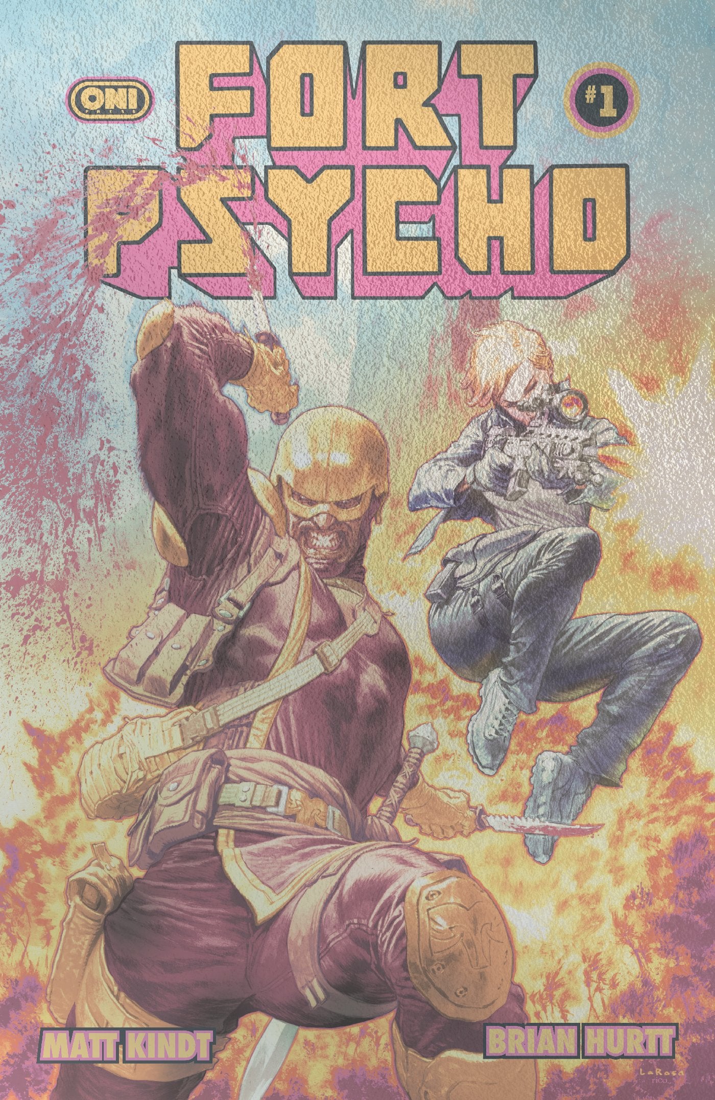 FORT PSYCHO #1 CVR F LEWIS LAROSA FOIL VAR (05 Aug Release)