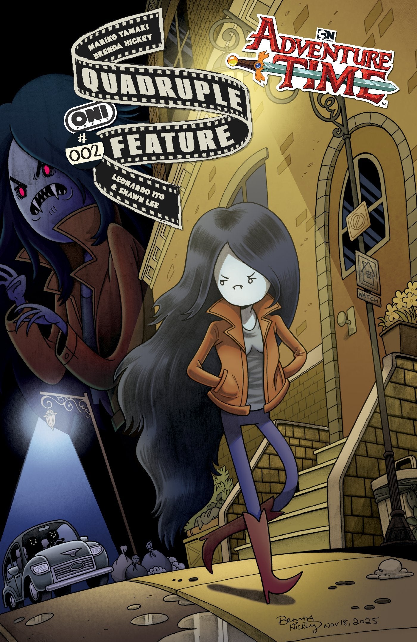 ADVENTURE TIME QUADRUPLE FEATURE #2 (OF 4) CVR A BRENDA HICKEY (12 Aug Release)