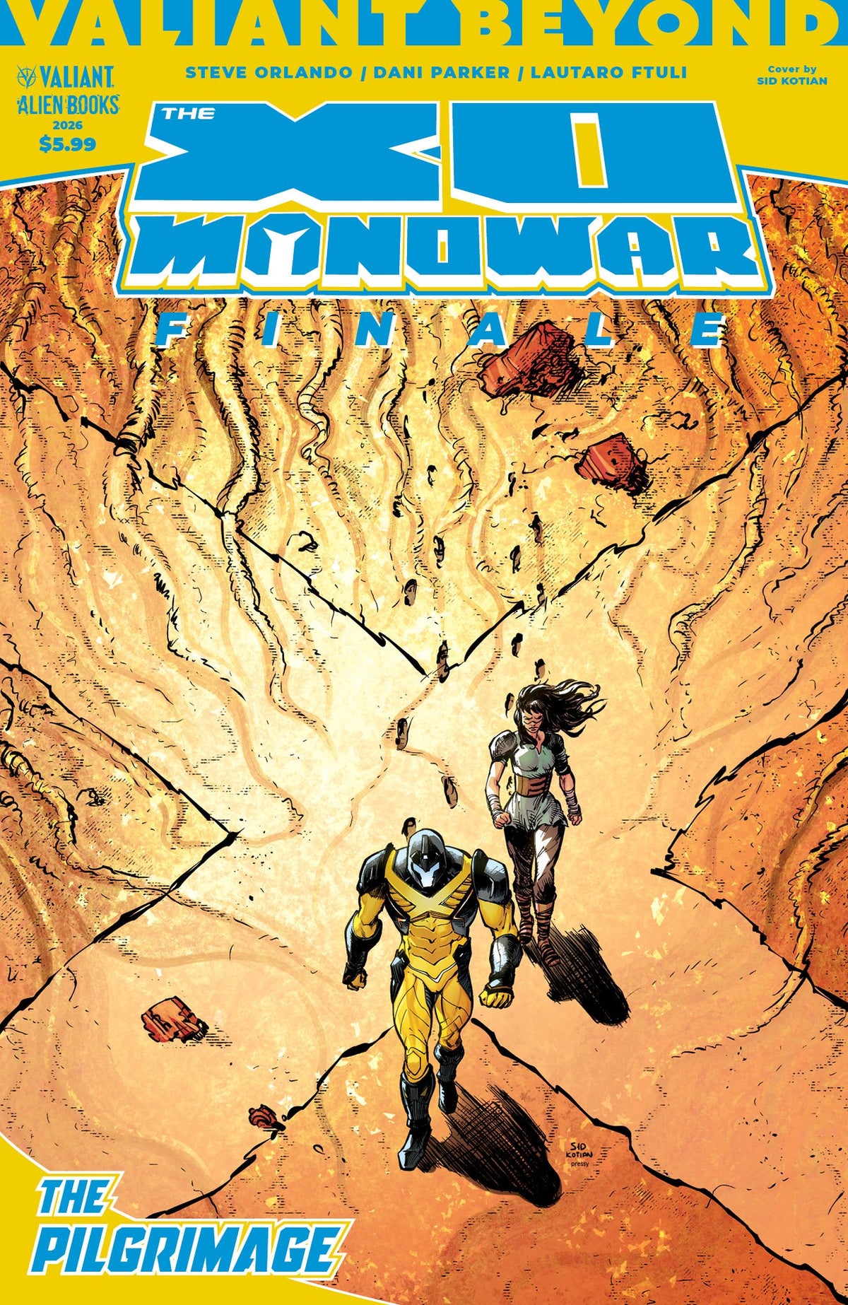 VALIANT BEYOND: THE X-O MANOWAR FINALE--THE PILGRIMAGE COVER A