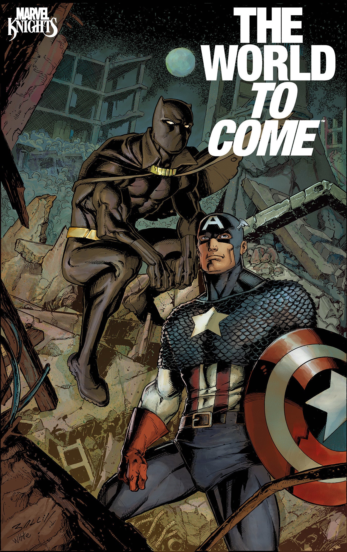 MARVEL KNIGHTS THE WORLD TO COME #4 (OF 6) MARK BAGLEY VAR (Backorder, Allow 4-5 Weeks)