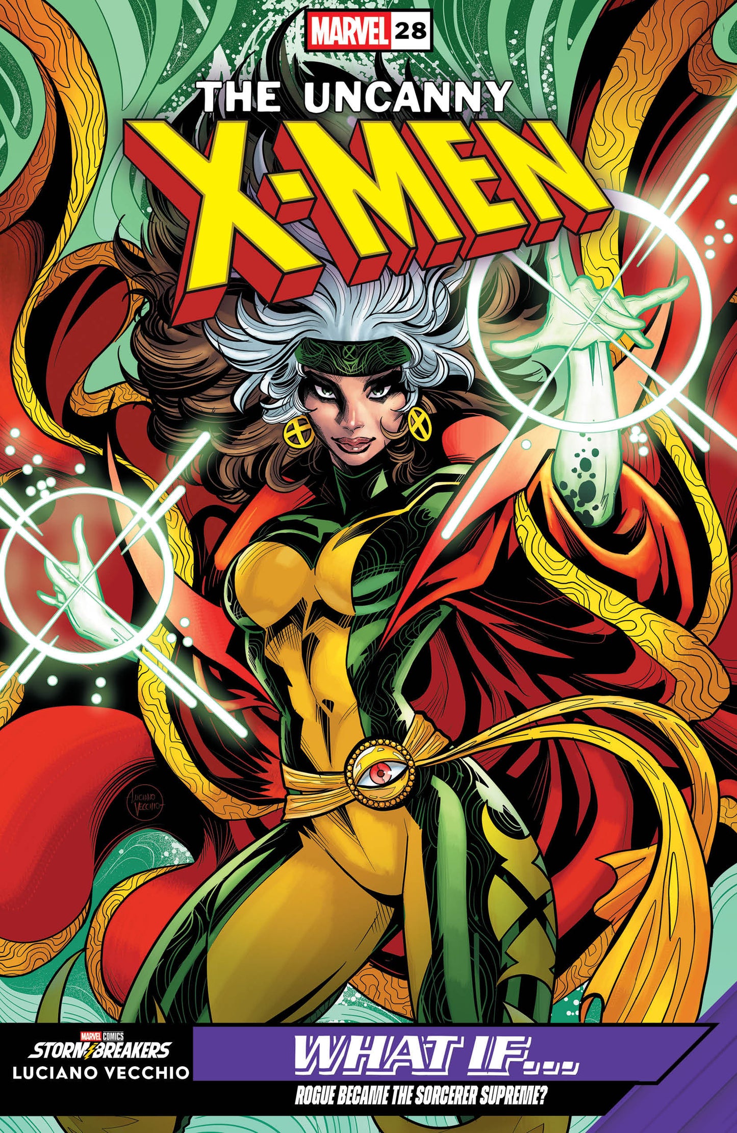 UNCANNY X-MEN #28 LUCIANO VECCHIO WHAT IF...? VAR (Backorder, Allow 4-5 Weeks)