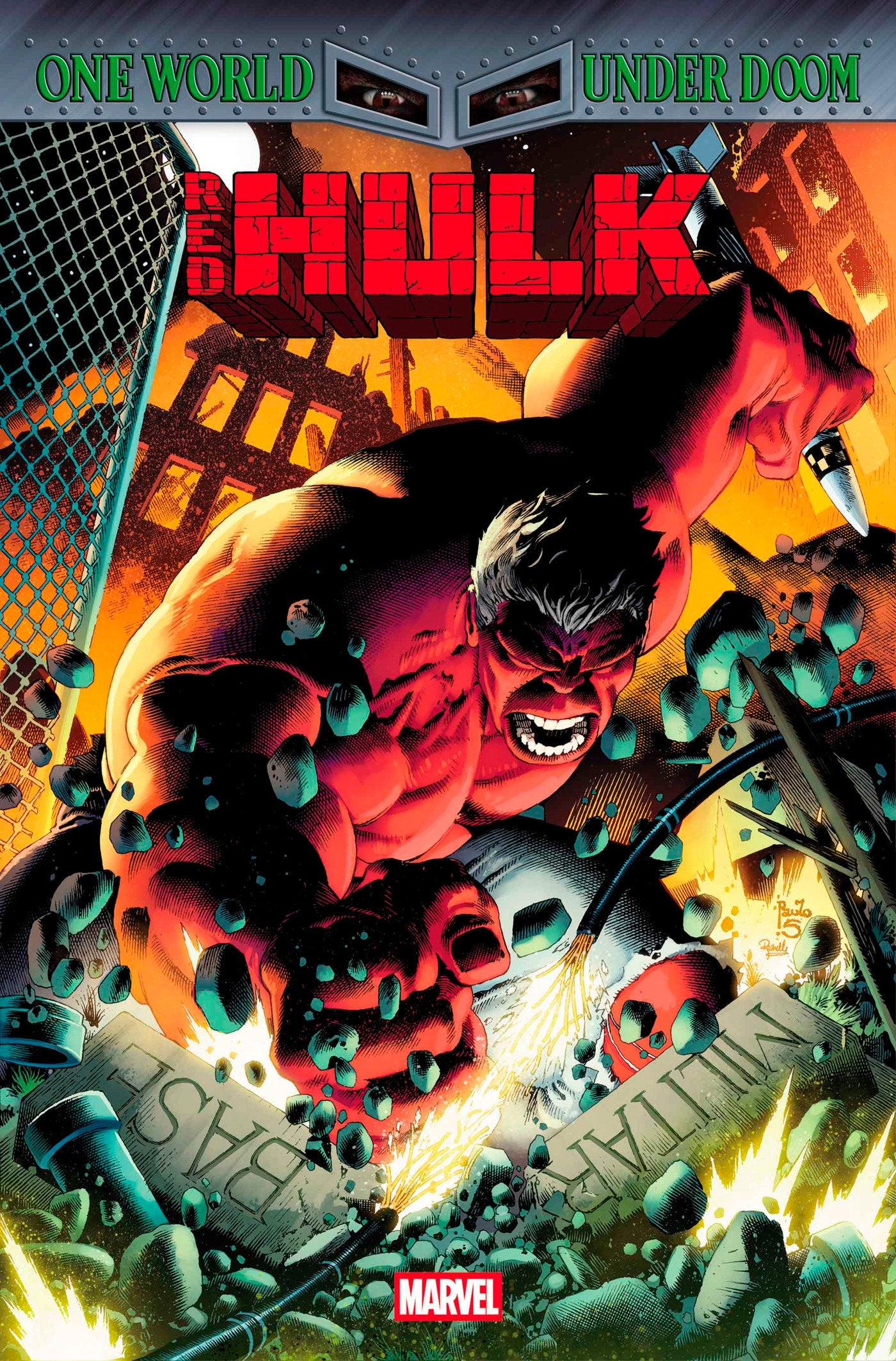 RED HULK #7 PAULO SIQUEIRA VAR (Backorder, Allow 4-5 Weeks)