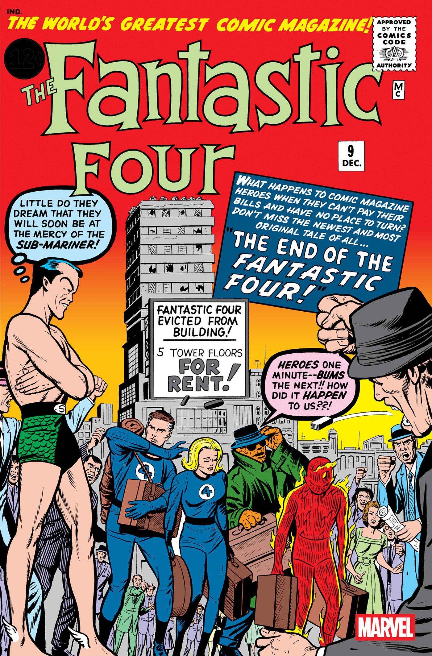 FANTASTIC FOUR #9 FACSIMILE EDITION (Backorder, Allow 4-5 Weeks)